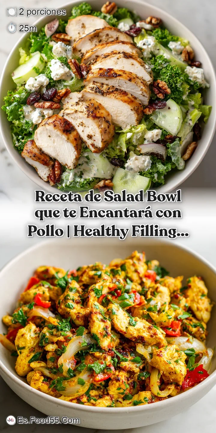 Close-up of a tempting salad with juicy grilled chicken, glistening dressing, and a mix of fresh, colorful vegetables.