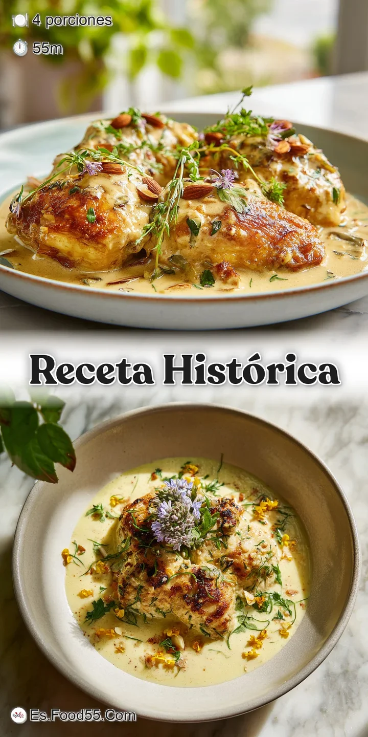 Close-up shot of glistening chicken pieces in a savory, homemade sauce, highlighting the rustic texture and appetizing col...