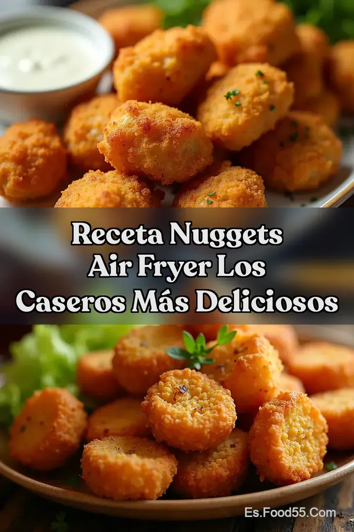 Receta Nuggets Air Fryer Los Caseros M&aacute;s Deliciosos