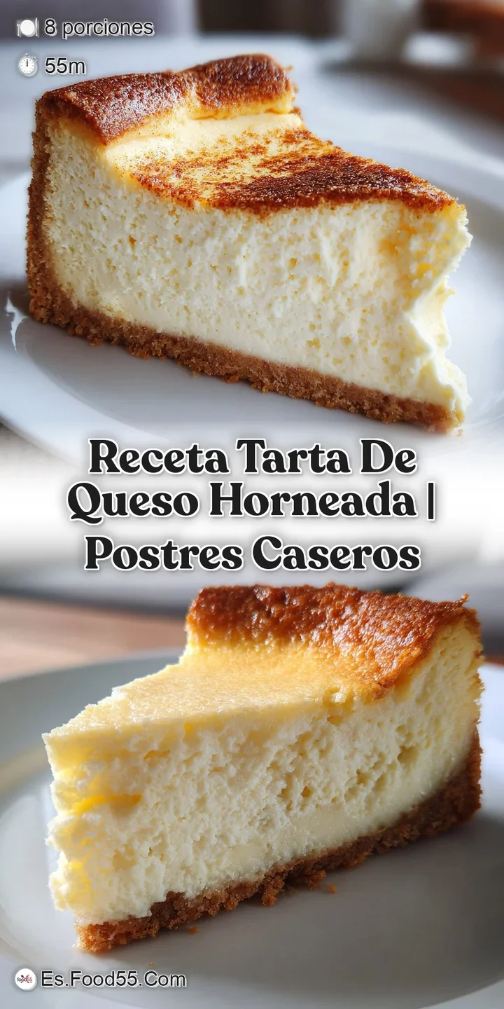 Close-up of a freshly baked cheesecake revealing its creamy texture. Hints of golden brown and a dusting of sweetness.