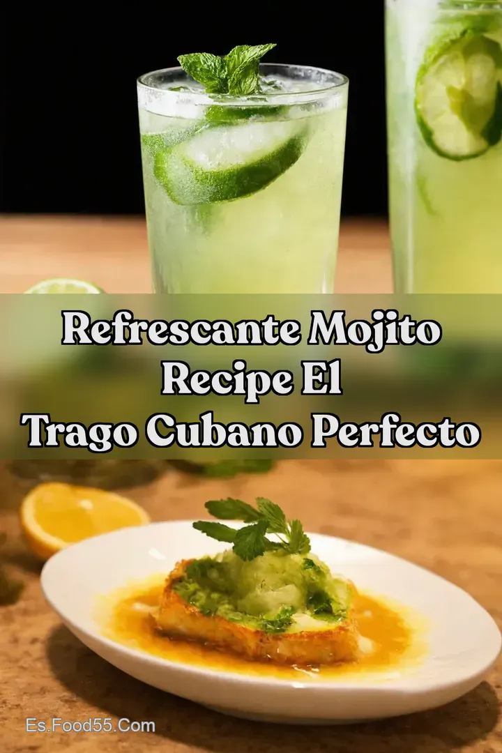 Refrescante Mojito Recipe El Trago Cubano Perfecto