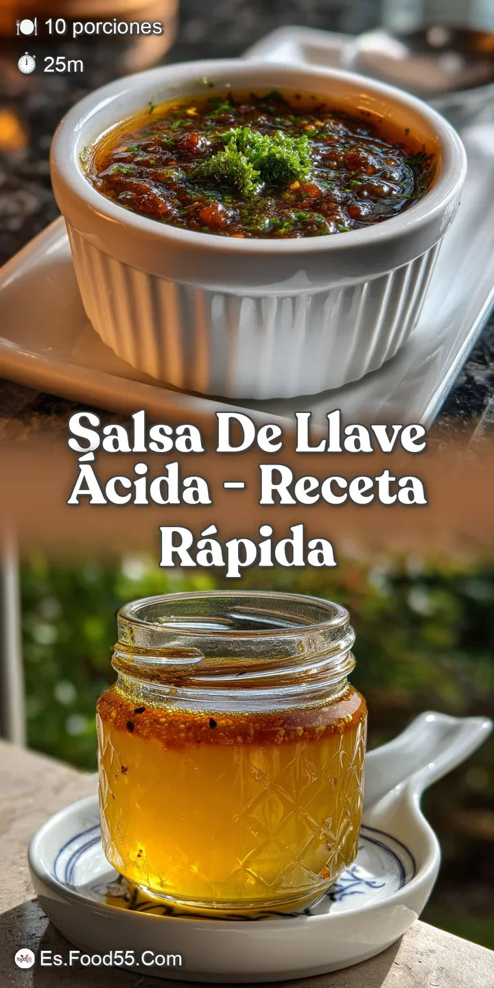 Close-up of a fresh, chunky salsa verde, sparkling with acidity and showing the colorful ingredients of a tangy sauce.