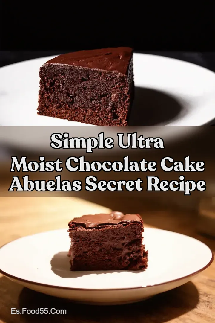 Simple Ultra Moist Chocolate Cake Abuelas Secret Recipe