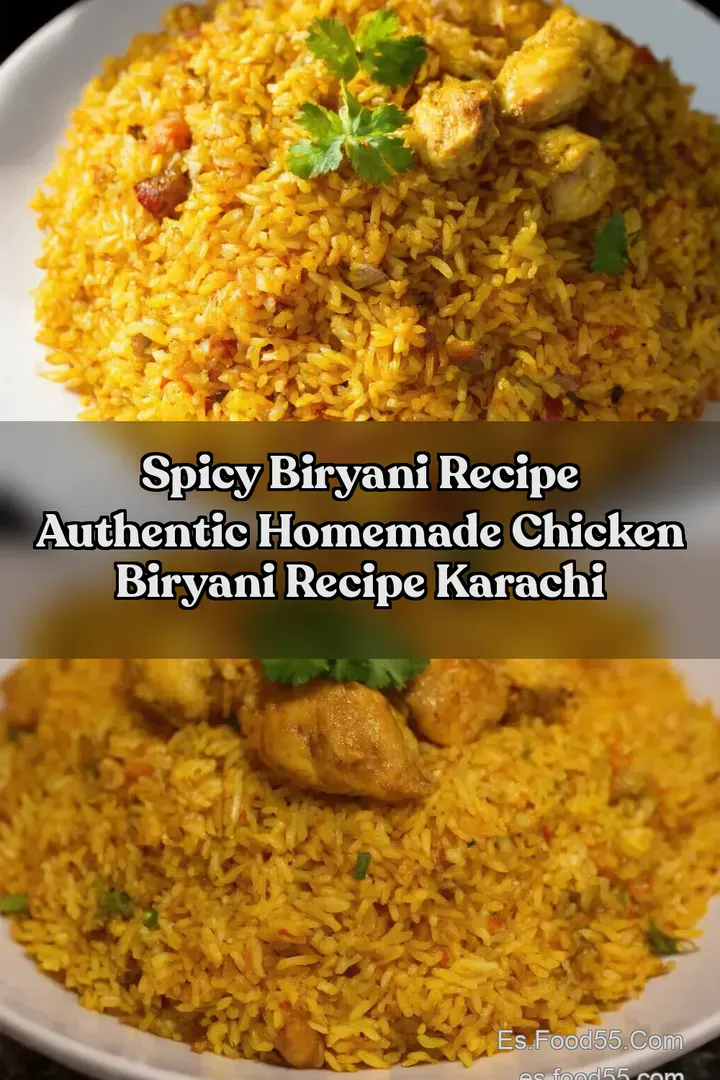 Spicy Biryani Recipe Authentic Homemade Chicken Biryani Recipe Karachi