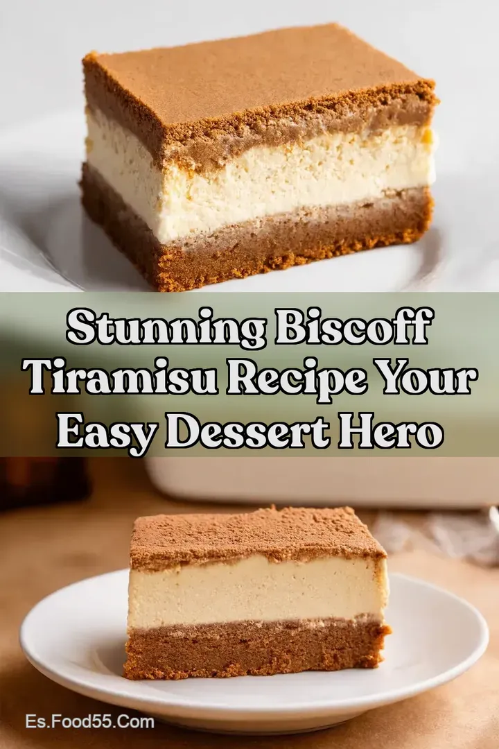 Stunning Biscoff Tiramisu Recipe Your Easy Dessert Hero