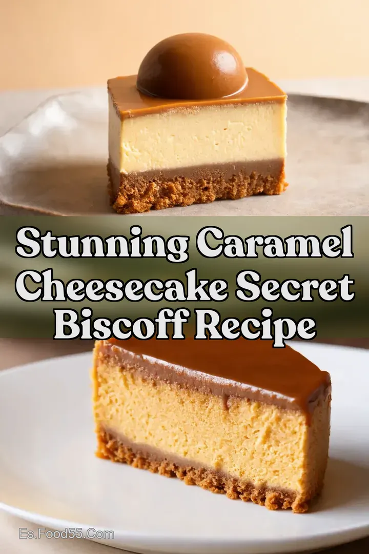 Stunning Caramel Cheesecake Secret Biscoff Recipe