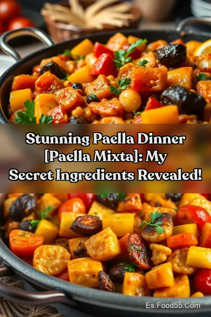 Stunning Paella Dinner [paella mixta]: My Secret Ingredients Revealed!