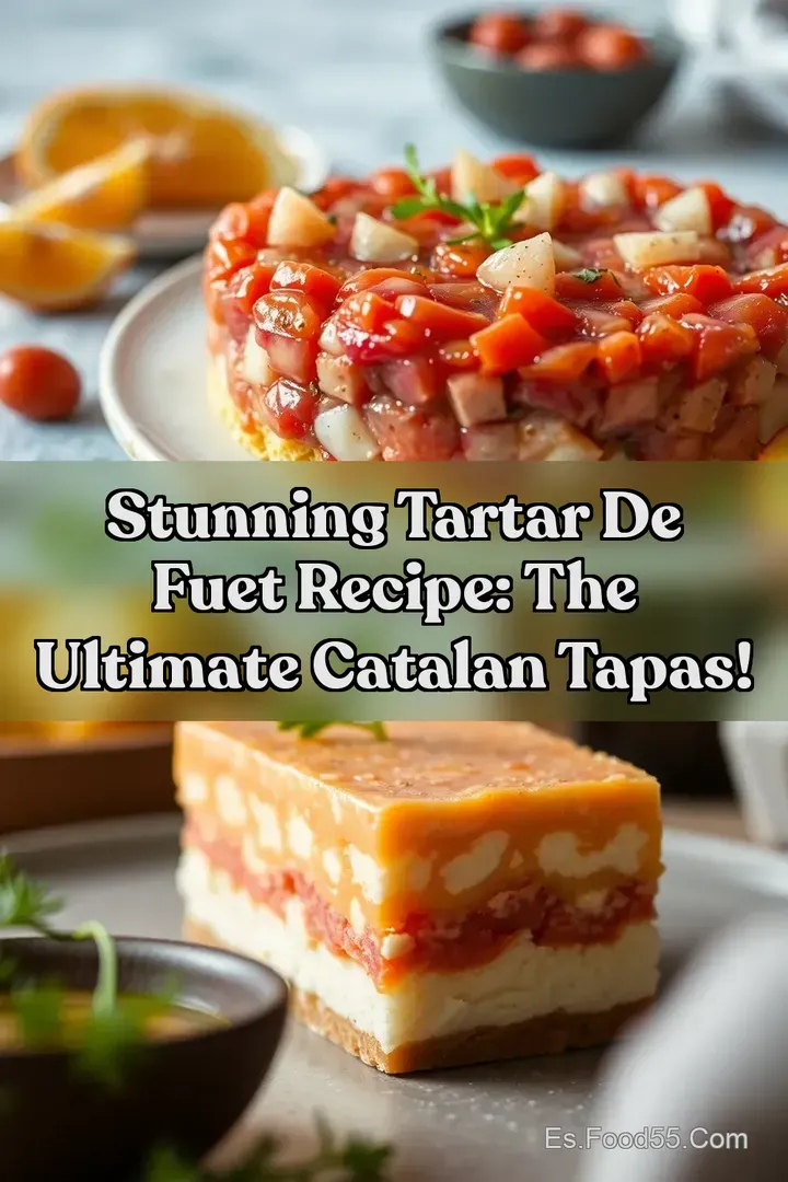 Stunning Tartar de Fuet Recipe: The Ultimate Catalan Tapas!