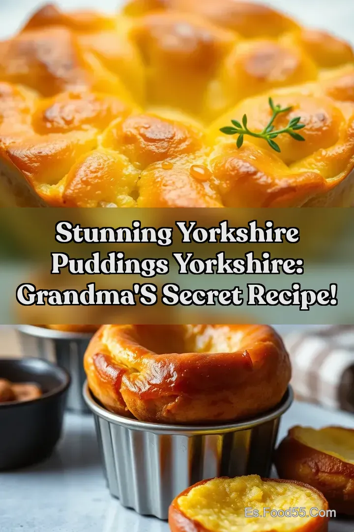 Stunning Yorkshire Puddings Yorkshire: Grandma s secret recipe!