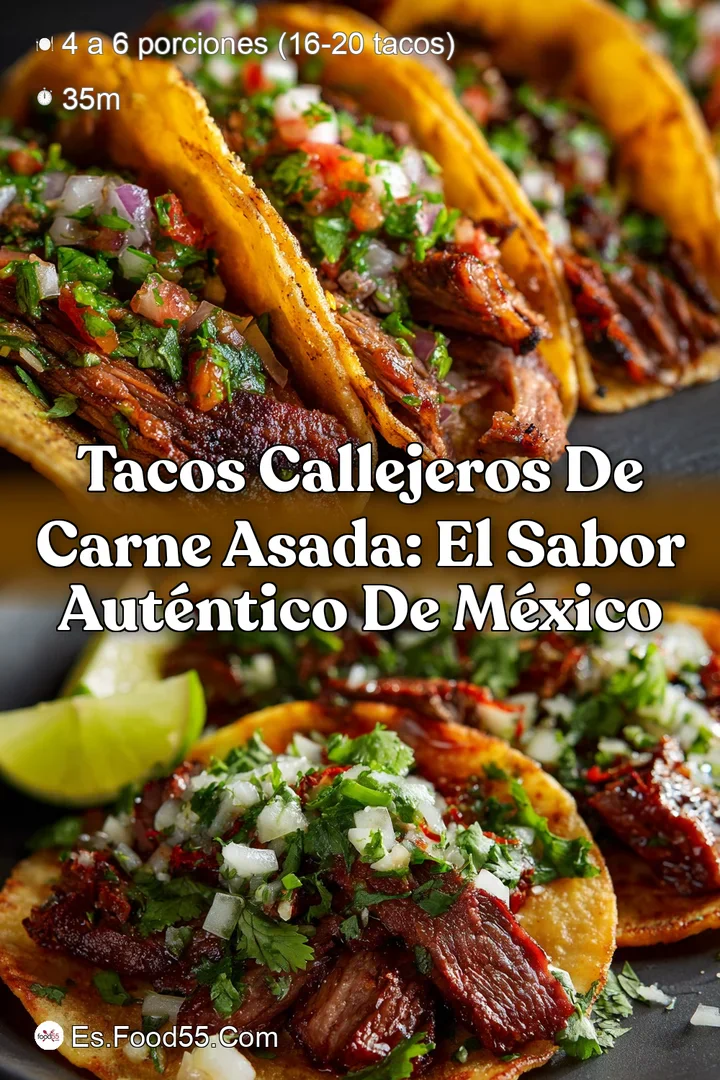 Tacos Callejeros de Carne Asada: El Sabor Aut&eacute;ntico de M&eacute;xico