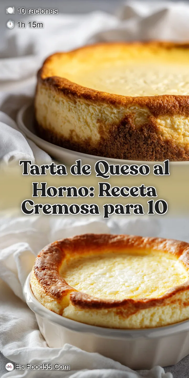 Close-up of a rich, creamy cheesecake filling with a beautifully browned crust. Visible steam suggests a warm, satisfying ...