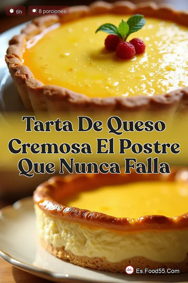 Tarta de Queso Cremosa El Postre Que Nunca Falla
