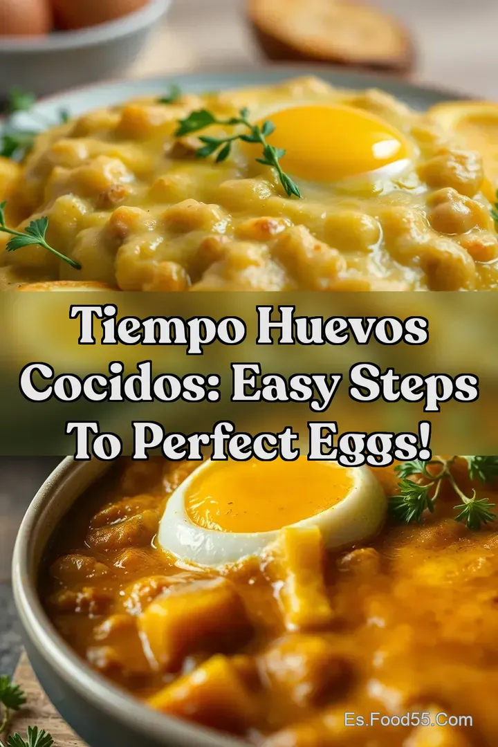 Tiempo Huevos Cocidos: Easy Steps to Perfect Eggs!