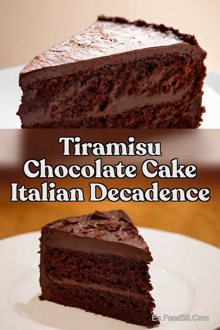 Tiramisu Chocolate Cake Italian Decadence