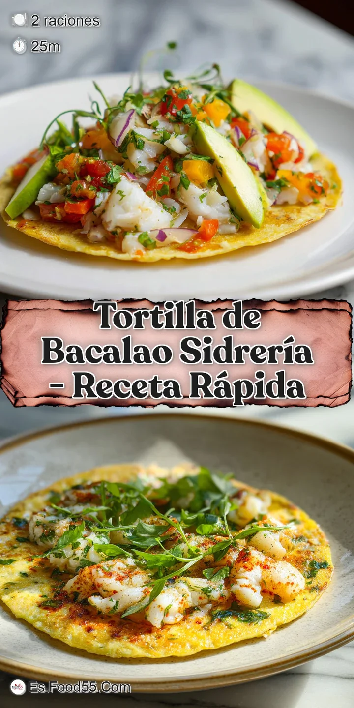 Close-up of a sliced tortilla: glistening egg, delicate cod, vibrant parsley, a tempting, savory experience.