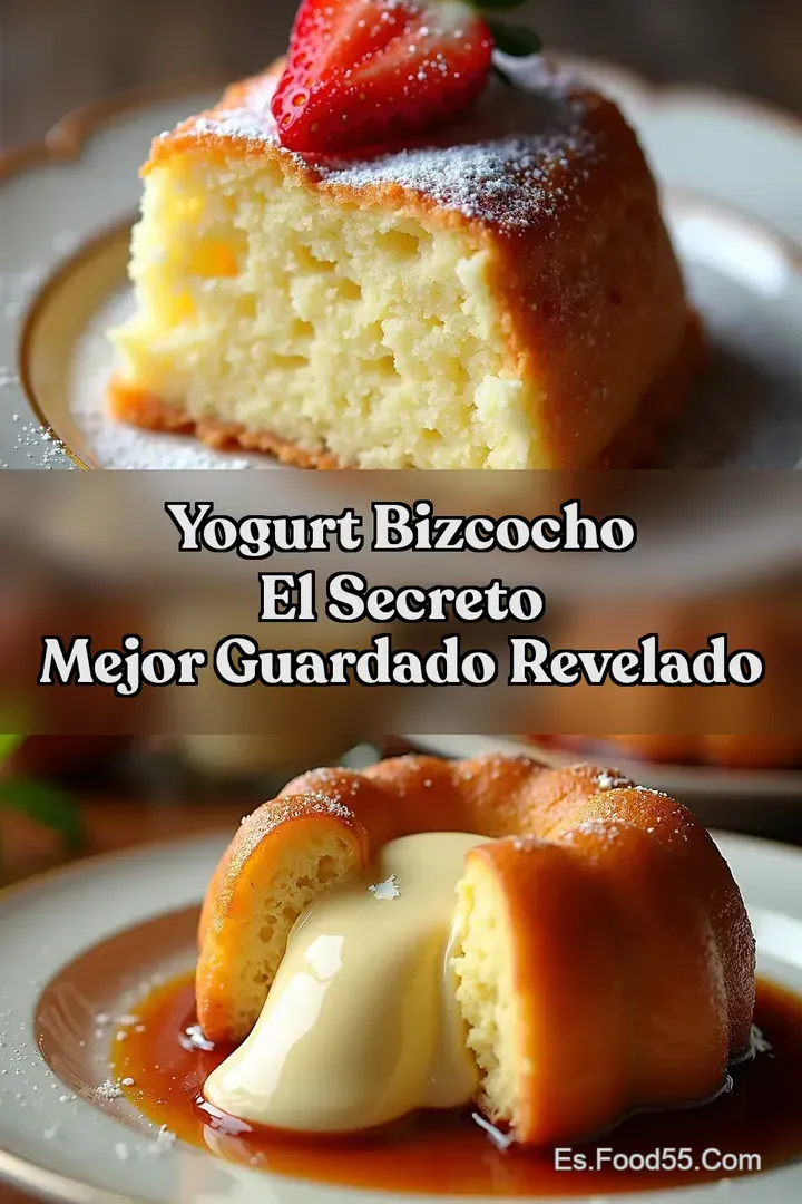 Yogurt Bizcocho El Secreto Mejor Guardado Revelado