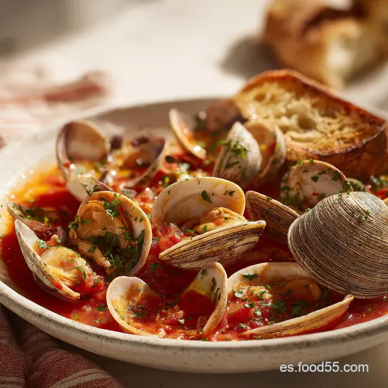 Receta de Almejas a la Marinera Estilo Chicote