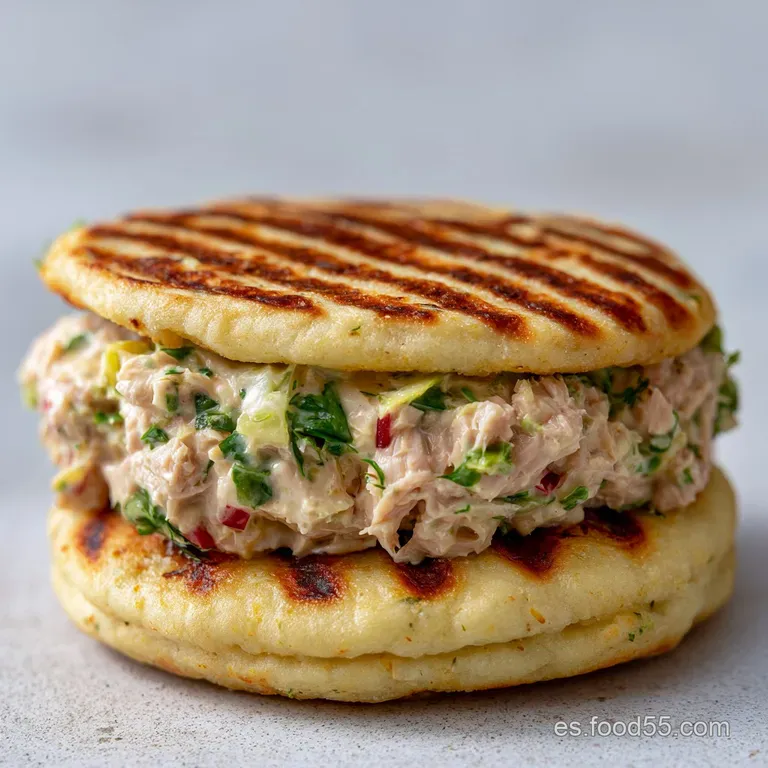 Arepas Rellenas de At&uacute;n: Crocantes y Cremosas
