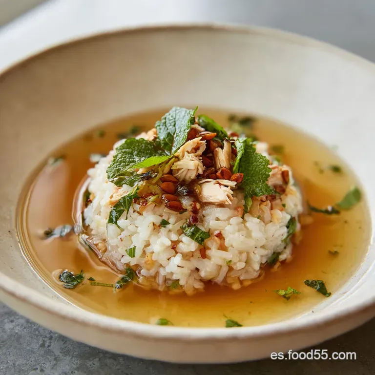 Arroz Caldoso Con Pollo Tradicional