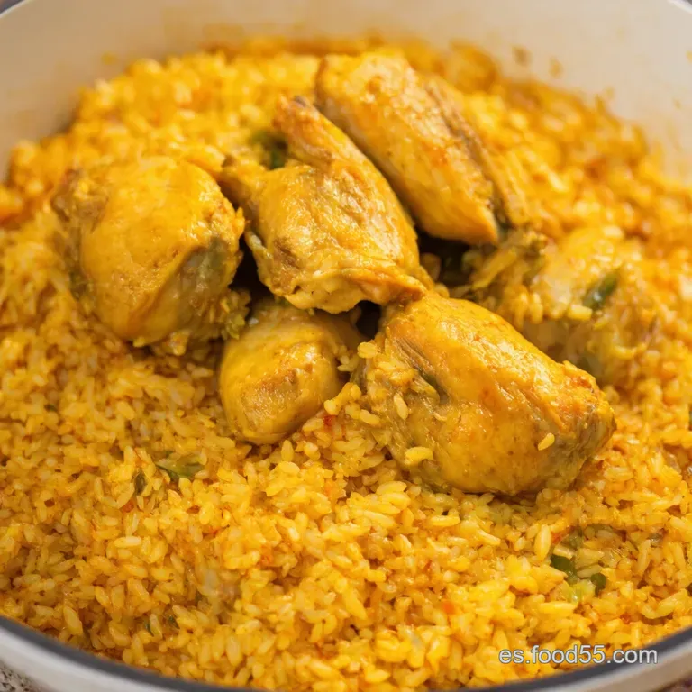 Arroz Con Pollo Y Verduras Un Cl&aacute;sico Reconfortante presentation