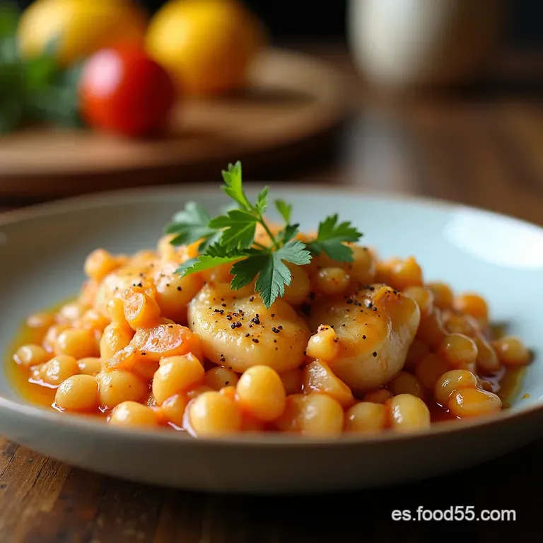 Bacalao a La Vizca&iacute;na El Aut&eacute;ntico Sabor De Espa&ntilde;a presentation