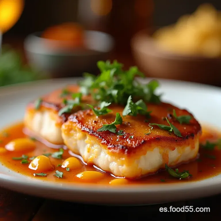 Bacalao a La Vizca&iacute;na Express Sabor Tradicional presentation