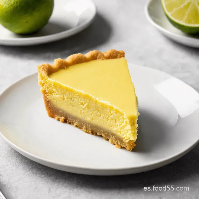Barras de Key Lime Pie Tropicales al Estilo Zoha