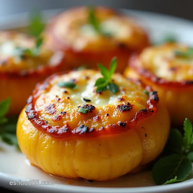 Berenjenas Rellenas al Estilo Mediterr&aacute;neo