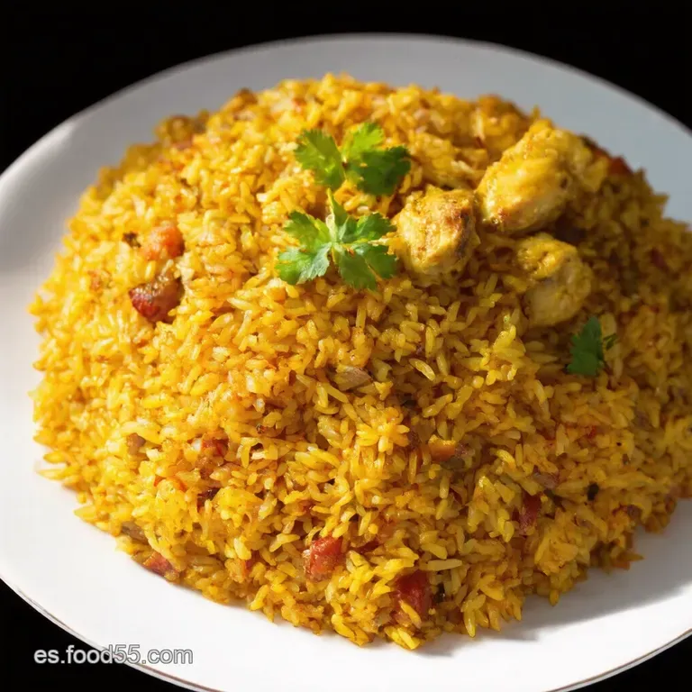 Biryani de Pollo Casero al Estilo Karachi