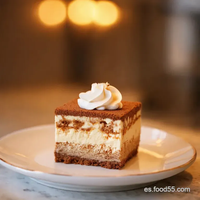 Biscoff Tiramisu Un Postre De Pel&iacute;cula presentation