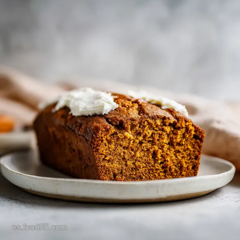 Bizcocho de Calabaza Jugoso y Esponjoso