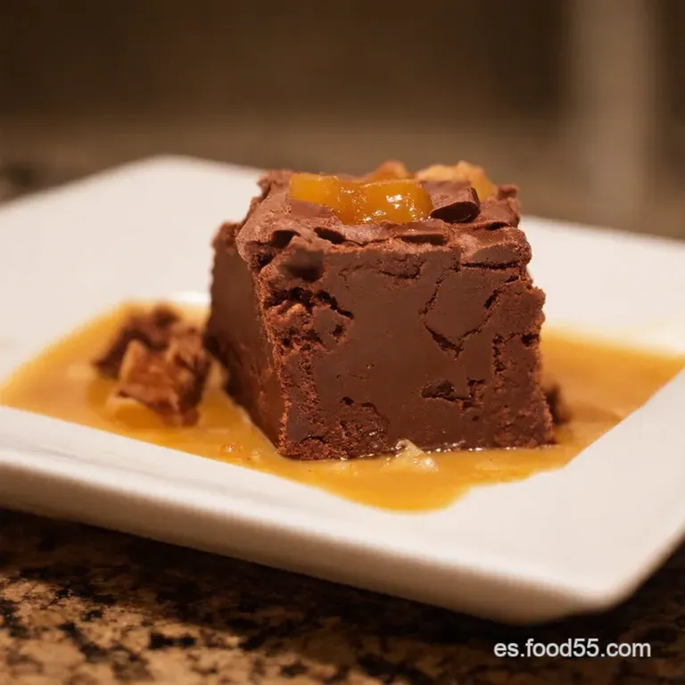 Bizcocho De Chocolate Fudge Con Caramelo Salado Estilo Zoe Bakes presentation
