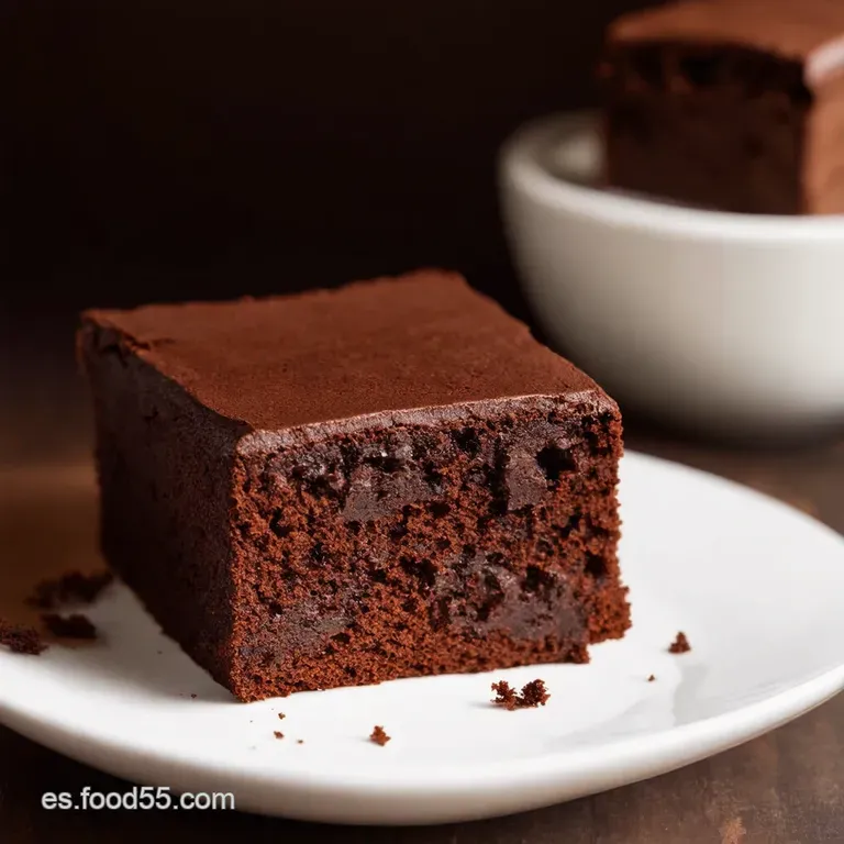 Bizcocho de Chocolate Fudge Inspirado en Zoha Malik