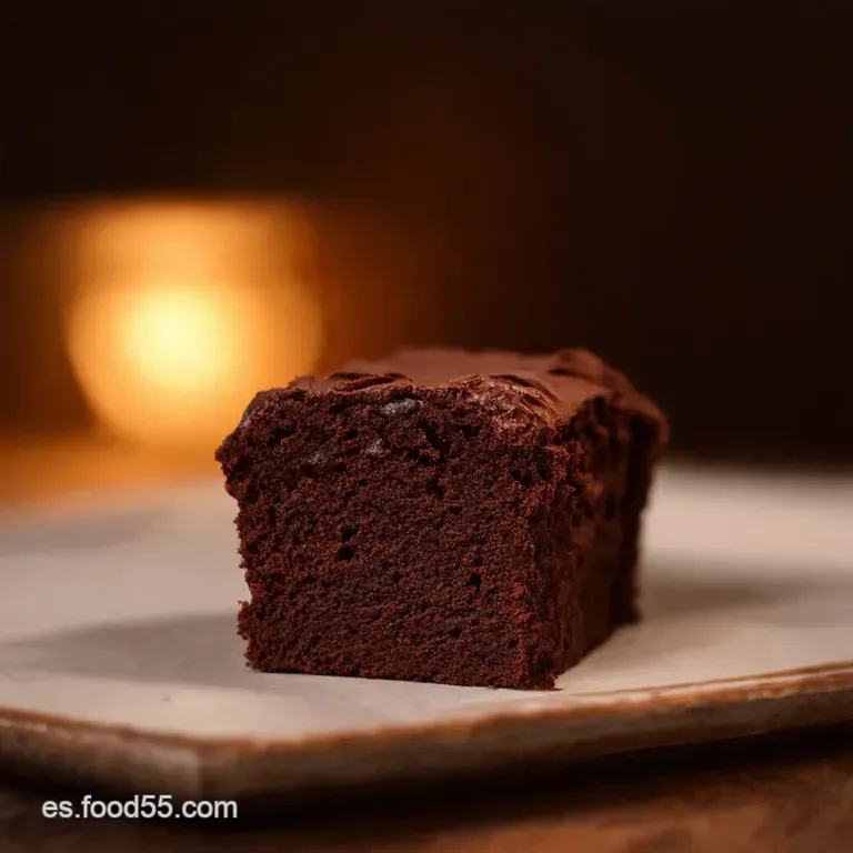 Bizcocho De Chocolate S&uacute;per Jugoso El Abrazo De La Abuela presentation