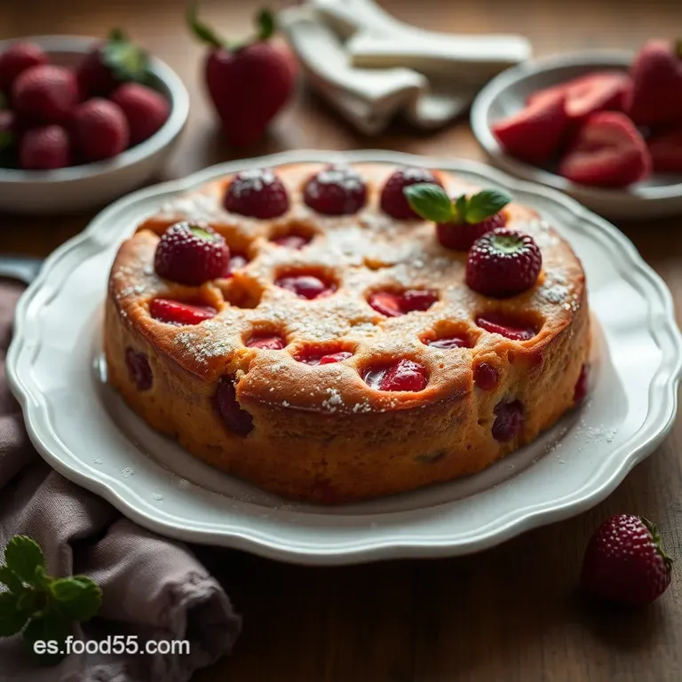 Bizcocho de Fresa al Horno con Zoha