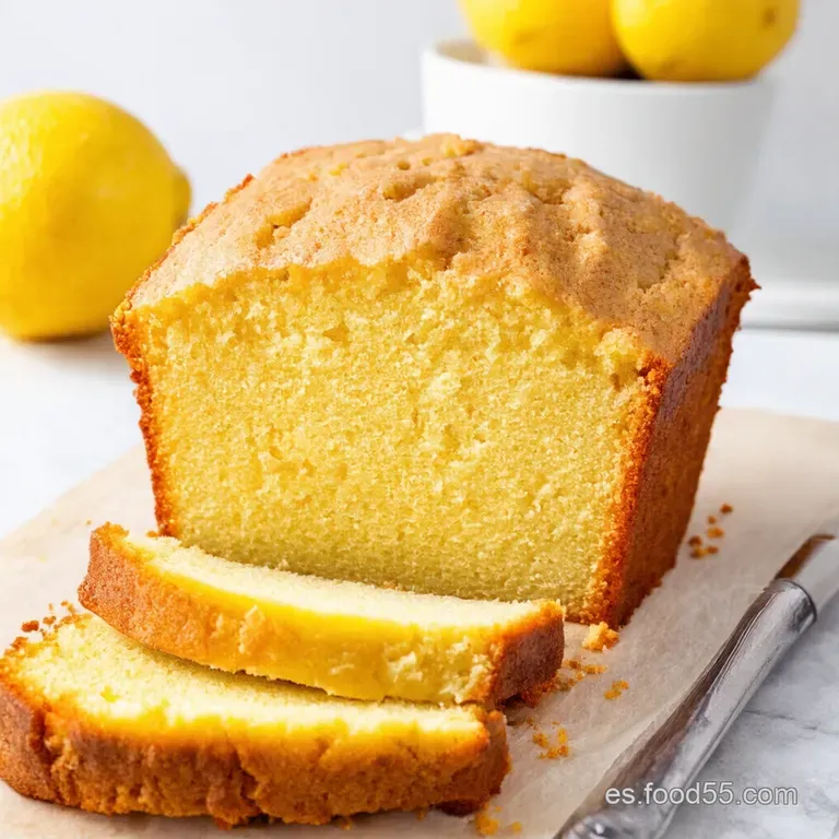 Bizcocho de Lim&oacute;n Casero con Glaseado Perfecto