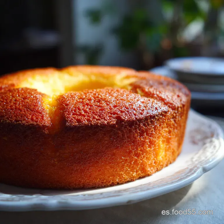 Bizcocho De Naranja: S&uacute;per Esponjoso