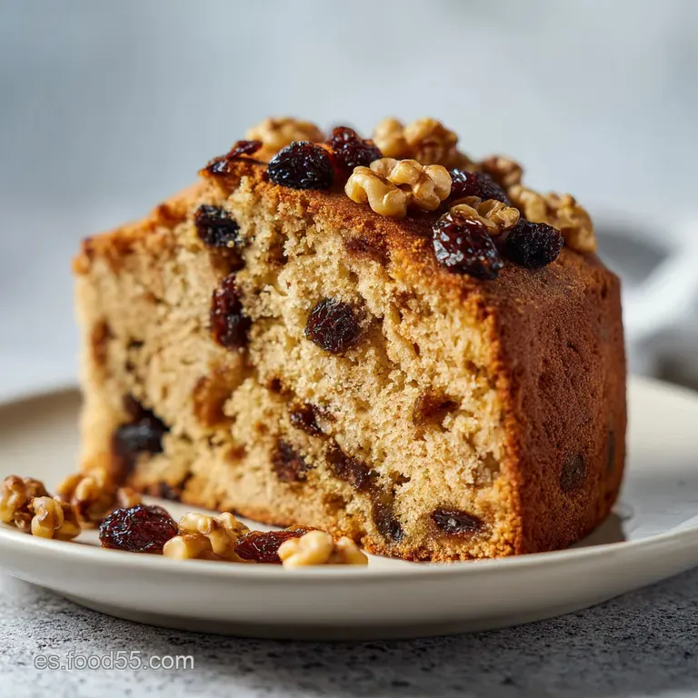 Bizcocho de Nueces y Pasas: Receta Infalible