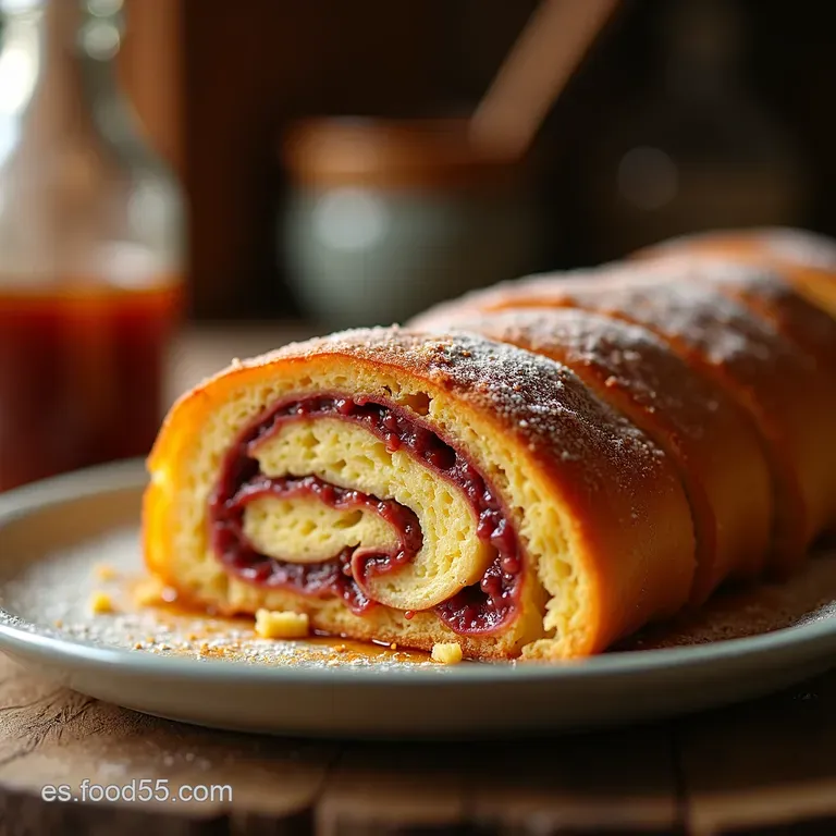 Brazo De Gitano Enamorado Fresas Y Crema presentation