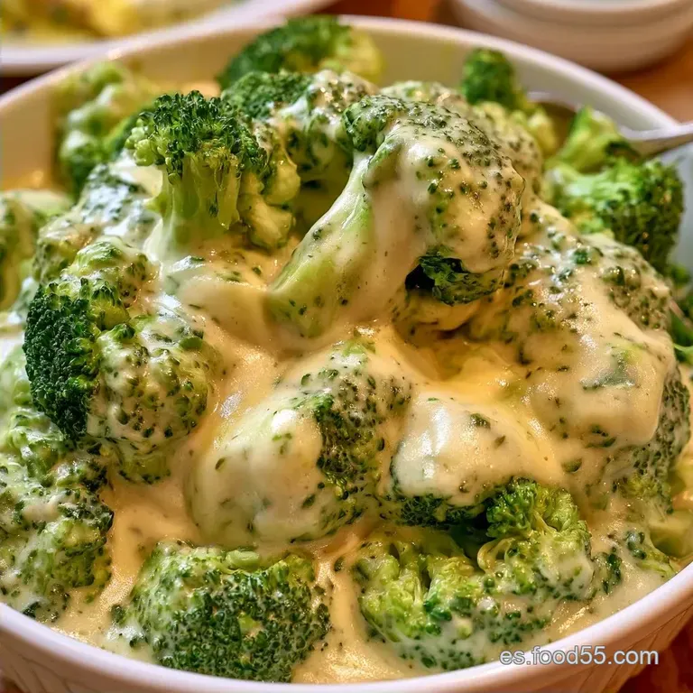 Brócoli con Bechamel Casero