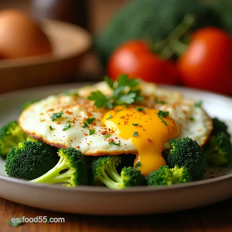 Br&oacute;coli Con Huevo Revuelto Un Cl&aacute;sico Saludable En Tu Mesa presentation