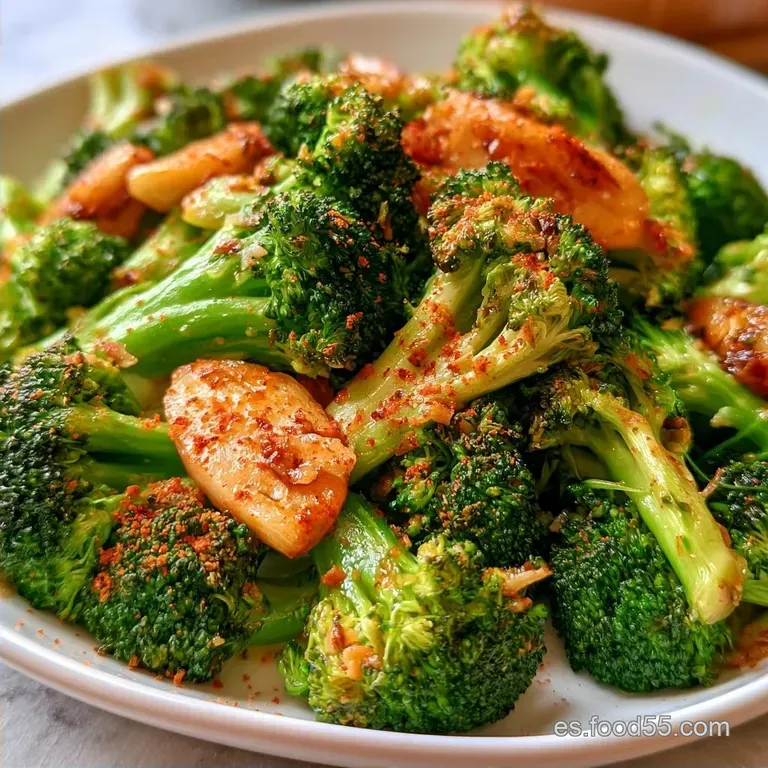 Brócoli Rehogado con Ajo