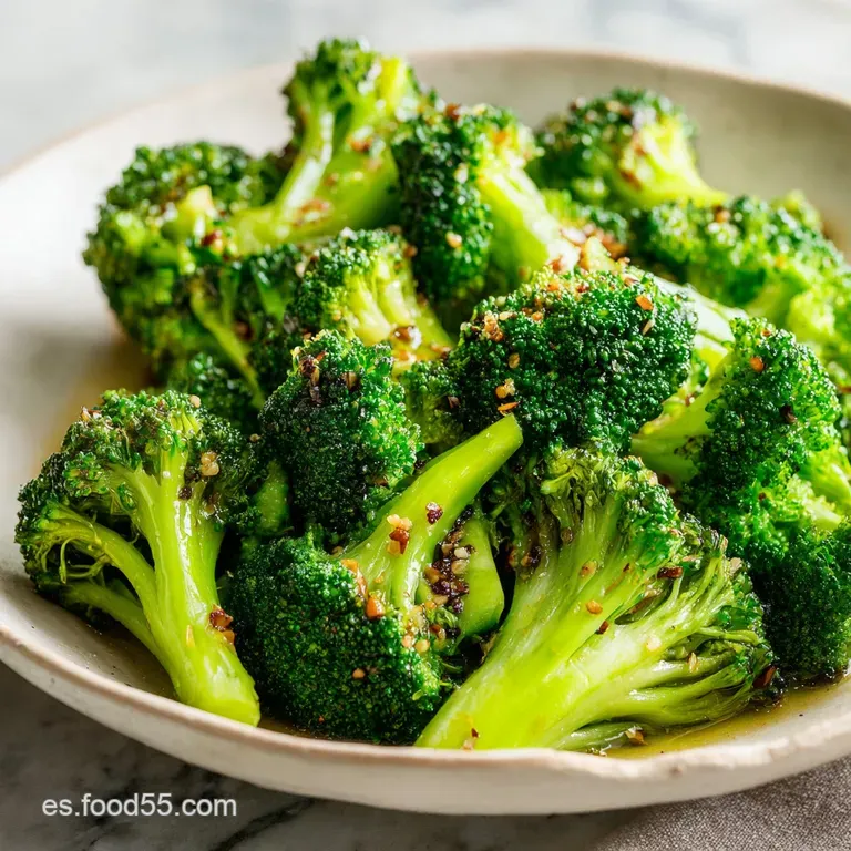 Receta Br&oacute;coli Salteado con Ajo: Crujiente y Vibrante