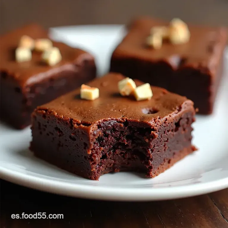 Brownies Caseros de Chocolate Intenso Un Pecado Delicioso