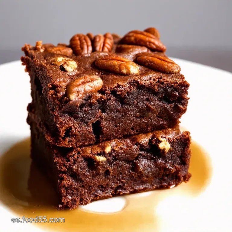 Brownies de Pecan Pie Caseros