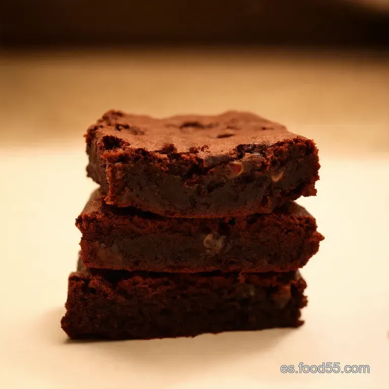 Brownies Fudgy De Chocolate Intenso El Secreto Gooey De Zoha presentation