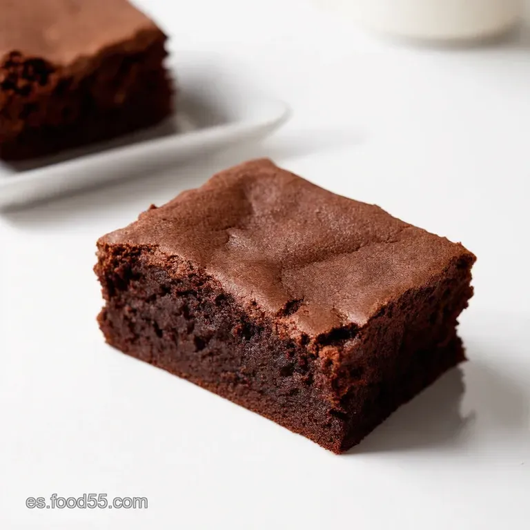 Brownies S&uacute;per Fudgy Un Bocado Celestial