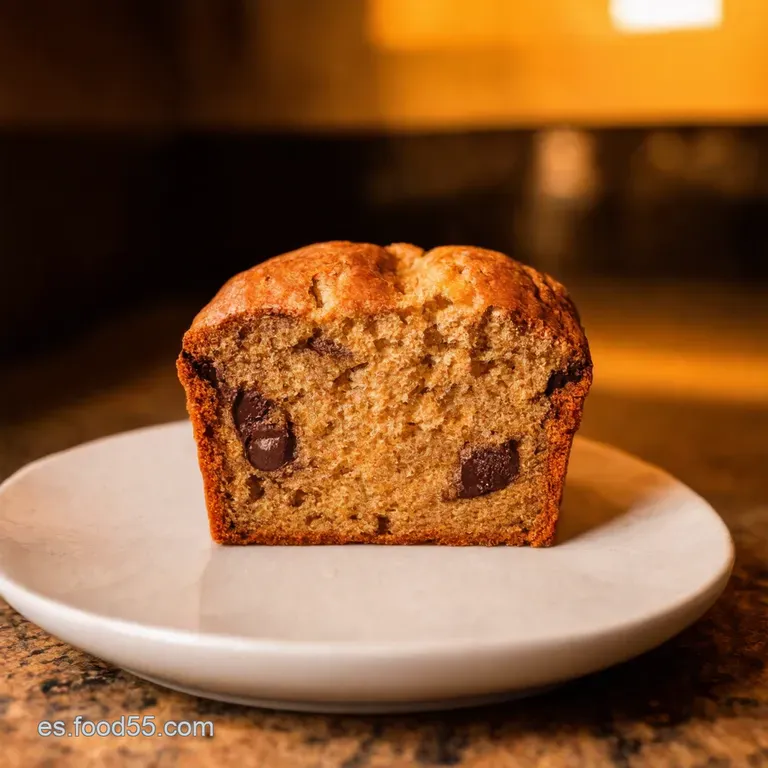Bud&iacute;n De Pan Y Chocolate Con Mantequilla Tostada presentation