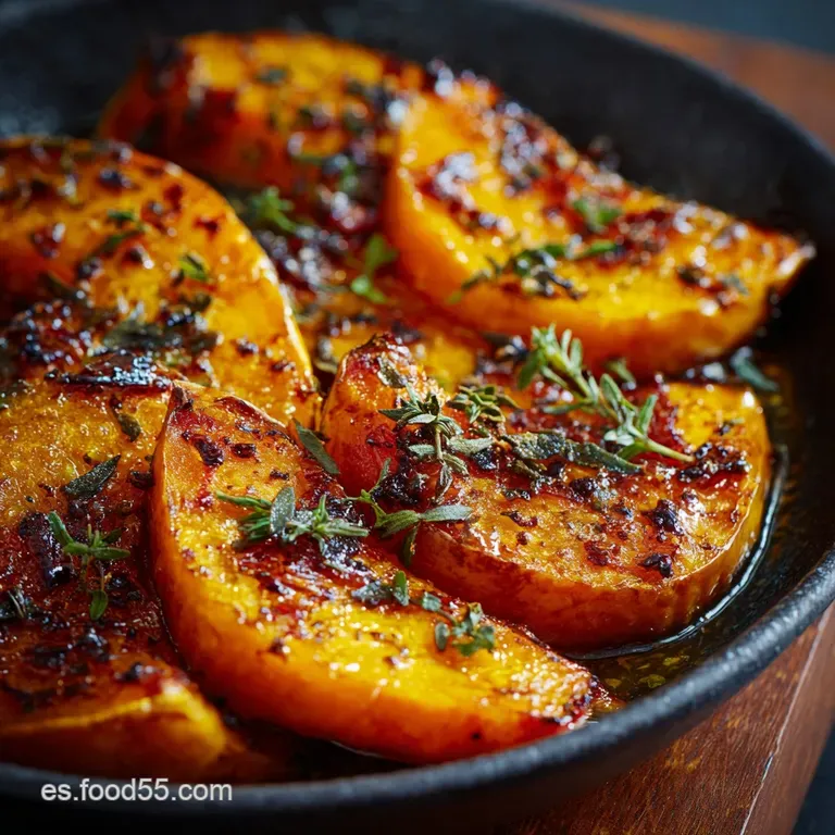 Calabaza Asada Butternut: Tesoro Dulce y Salado del Horno