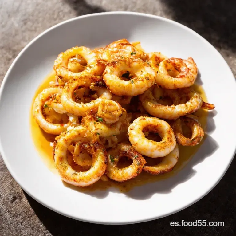 Calamares a la Plancha con Ajo y Perejil